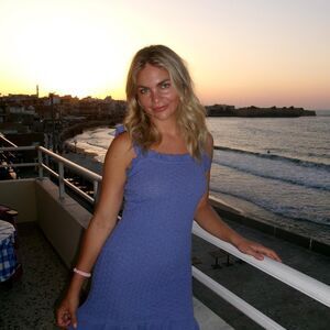 Free-people Women's Blue and Purple Casual-dresses